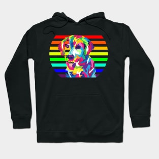 Rainbow dog Hoodie